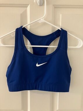 Nike Sports Bra Dri Fit Blue